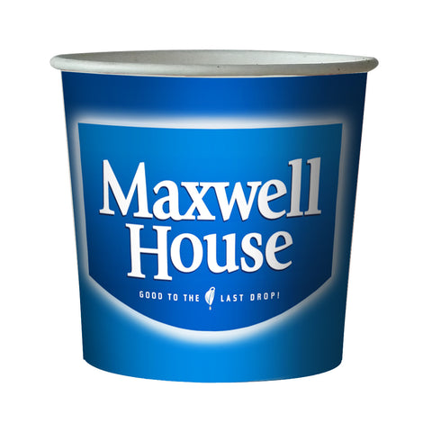 Maxwell House Coffee Incup (Paper 76mm) 375 Cups White or Black