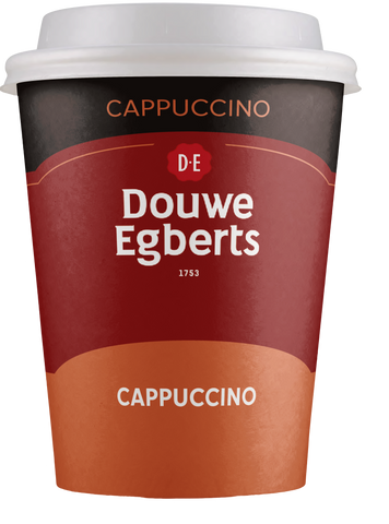 12oz Douwe Egberts Cappuccino Takeaway Drinks To Go Pioneer Vending
