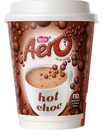 Nescafe & Go Aero Hot Chocolate. Pioneer Vending.