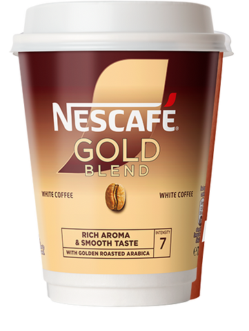 Nescafe & Go Gold Blend White 12oz Pioneer Vending