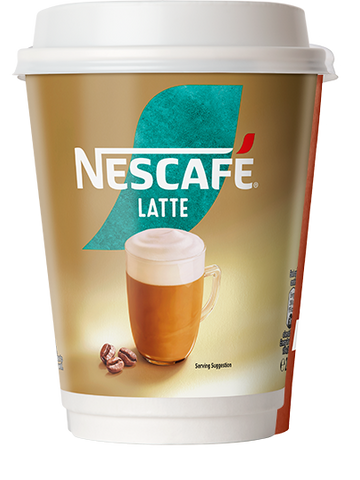 Nescafe & Go Latte Takeaway Drinks. Pioneer Vending.