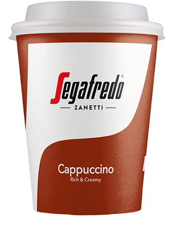 Segafredo Cappuccino 12oz Takeaway Drinks To Go