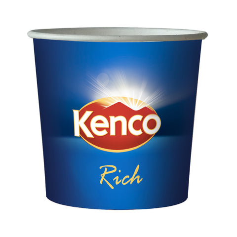 Kenco Rich Coffee Incup (Paper 76mm) 375 Cups White or Black