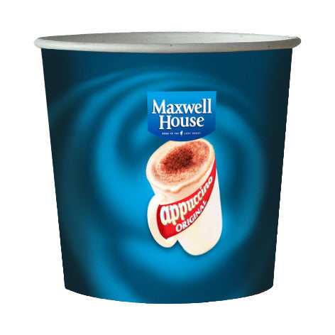 Maxwell House Instant Cappuccino Incup (Paper 76mm) 375 Cups